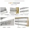 Custom-made jacquard soft gauze curtains for living rooms and guest rooms with Bauhinia flowers, CORTINA DUO ROLLER for export Application Scenario